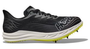 hoka crescendo md 2 leichtathletikschuh schwarz weis unisex