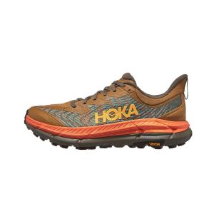 Schuhe Hoka Mafate Speed 4 Braun Orange AW24