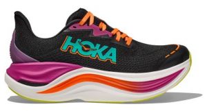 hoka skyward x running schuhe schwarz pink orange herren