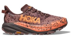 hoka speedgoat 6 gtx trailrunning schuhe violett rosa damen