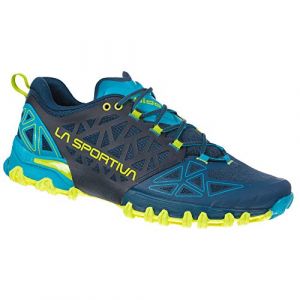 LA SPORTIVA M Bushido Ii Blau-Grün - Technischer komfortabler Herren Berglaufschuh