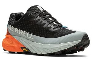 Merrell Herren Agility Peak 5 GTX-Schwarz/Orange Sneaker