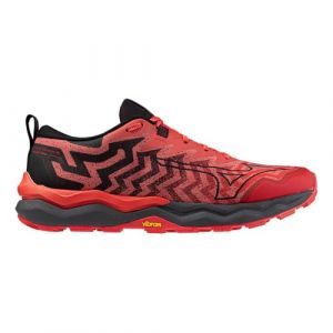 Mizuno WAVE DAICHI 8(M) CAYENNE/BLACK/HIGH RISK RED - 9