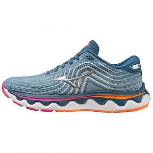 Mizuno Wave Horizon 6 Straßenlaufschuhe für Frauen Hellblau 36.5 EU