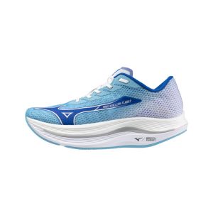 Mizuno Wave Rebellion Flash 2 Blau Weiß AW24 Schuhe