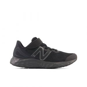 New Balance Kinder Fresh Foam Arishi v4 Bungee Lace with Top Strap in Schwarz