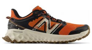 new balance fresh foam garoe trailrunning schuhe schwarz orange beige herren