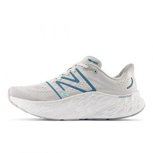 New Balance Men's Fresh Foam X More V4 Light Aluminum/Dark Moonstone 9 D (M)