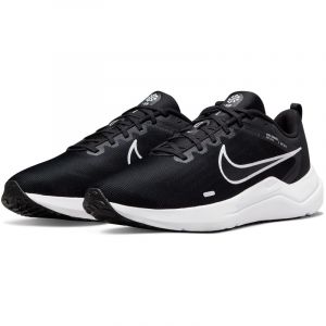 NIKE Downshifter 12 Laufschuhe Herren black/white-dk smoke grey-pure platinum 39