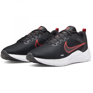 NIKE Downshifter 12 Laufschuhe Herren black/white-dk smoke grey-lt smoke grey 43