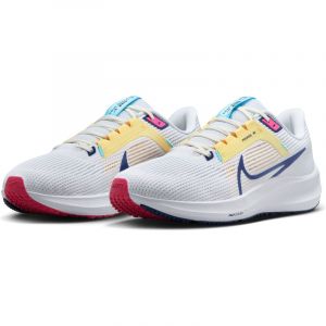 NIKE Air Zoom Pegasus 40 Laufschuhe Damen 105 - white/deep royal blue/photon dust 40.5