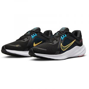 NIKE Quest 5 Laufschuhe Damen 006 - black/citron pulse-white-picante red 41