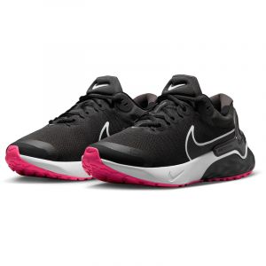 NIKE Renew Run 3 Laufschuhe Herren 007 - black/white-medium ash-hyper pink 43