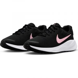 NIKE Revolution 7 Road Laufschuhe Damen 004 - black/med soft pink-white 39