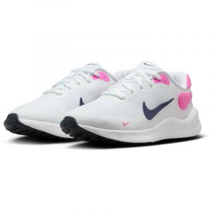 NIKE Revolution 7 Road Laufschuhe Kinder 103 - white/midnight navy-playful pink 38.5