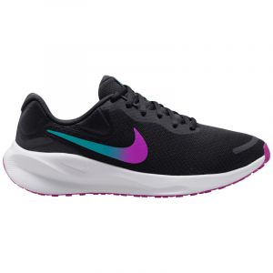 NIKE Revolution 7 Road Laufschuhe Damen 011 - dk smoke grey/dusty cactus-hyper violet 39