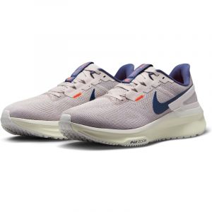 NIKE Air Zoom Structure 25 Laufschuhe Herren 009 - lt iron ore/thunder blue-total orange 42