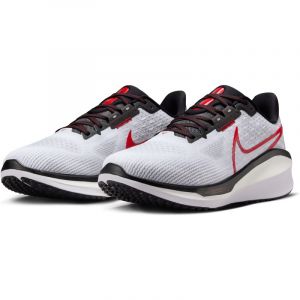 NIKE Vomero 17 Road Laufschuhe Herren 103 - white/black-fire red-platinum tint 45.5