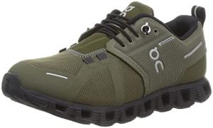 ON Cloud 5 Waterproof Freizeitschuhe Damen OLIVE / BLACK - Gr.10