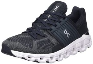 On Running Herren Cloudswift Textile Synthetic Black Rock Trainer 40.5 EU