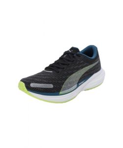 PUMA Herren Laufschuhe Deviate Nitro 2 puma black-ocean tropic-lime pow 47