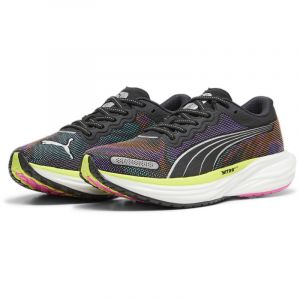 PUMA Deviate Nitro 2 Psychedelic Rush Laufschuhe Damen 01 - PUMA black/lime pow/poison pink 40