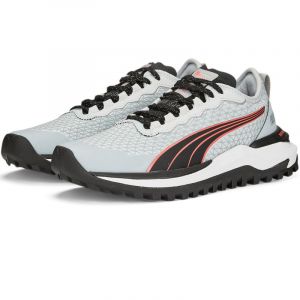 PUMA Voyage Nitro 2 Gore-Tex Laufschuhe Damen platinum gray/puma black/salmon 38.5