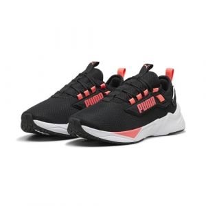 PUMA Erwachsene Retaliate 3 Laufschuhe 42 Black White Sunset Glow Pink ?Laufschuhe Unisex Erwachsene