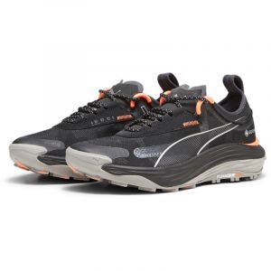 PUMA Voyage Nitro 3 Gore-Tex Laufschuhe Damen 01 - PUMA black/neon sun 42.5