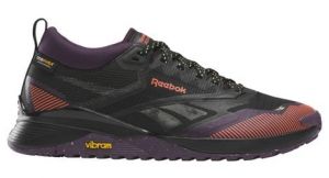 reebok nano x4 adventure trailrunning schuhe schwarz violett