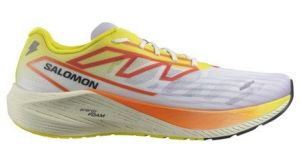 salomon aero volt 2 laufschuhe weis gelb orange herren