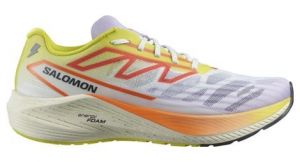 salomon aero volt 2 weis gelb orange damen running schuhe