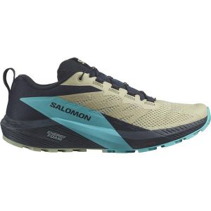 SALOMON Herren Trailrunningschuhe SHOES SENSE RIDE 5 Alfalfa/Carbon/Peablu