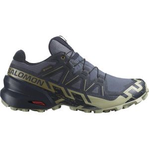 SALOMON Herren Trailrunningschuhe SHOES SPEEDCROSS 6 GTX Grisai/Carbon/Tea