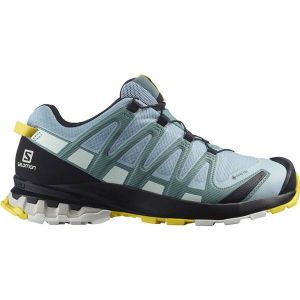 SALOMON Damen Trailrunningschuhe SHOES XA PRO 3D v8 GTX W Zen Blue/Wht/Go