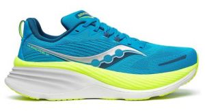 saucony hurricane 24 laufschuhe blau gelb herren