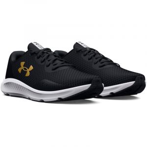 UNDER ARMOUR Charged Pursuit 3 Laufschuhe Herren 005 - black/black/metallic gold 42.5