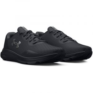 UNDER ARMOUR Charged Pursuit 3 Laufschuhe Damen 003 - black/black/metallic silver 41