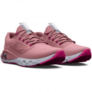 UNDER ARMOUR Charged Vantage 2 Laufschuhe Damen 601 - pink elixir/pink elixir/downpour gray 40.5