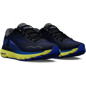 UNDER ARMOUR HOVR Infinite 5 Laufschuhe Herren 005 - black/lime yellow/team royal 43