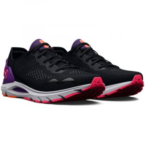 UNDER ARMOUR HOVR Sonic 6 Laufschuhe Damen 002 - black/galaxy purple/pink shock 41