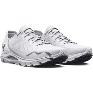 UNDER ARMOUR HOVR Sonic 6 Laufschuhe Herren 100 - white/white/metallic silver 40