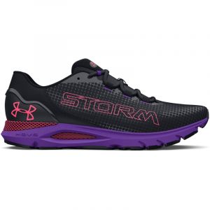 UNDER ARMOUR HOVR Sonic 6 Storm Laufschuhe Damen 001 - black/metro purple/black 40