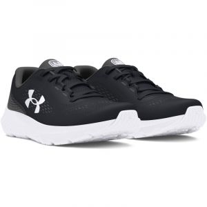 UNDER ARMOUR Rogue 4 AL Laufschuhe Jungen 001 - black/castlerock/white 35