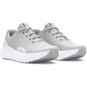 UNDER ARMOUR Surge 4 Laufschuhe Mädchen 100 - halo gray/white/irides 40