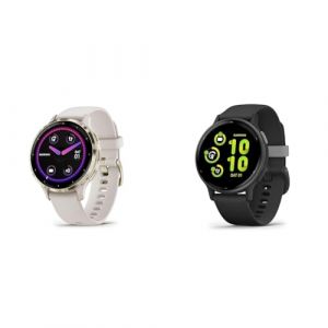 Garmin Venu 3S ? GPS-Fitness-Smartwatch mit Bluetooth Telefonie und Sprachassistenz & Vivoactive 5 - GPS-Smartwatch mit 1