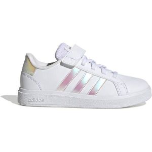 ADIDAS Kinder Halbschuhe Grand Court Lifestyle Court Elastic Lace and Top Strap