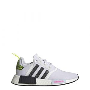 adidas Originals NMD_R1 White/Core Black/Solar Yellow 6 B (M)