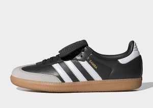 adidas Samba LT Schuh, Core Black / Cloud White / Gold Metallic