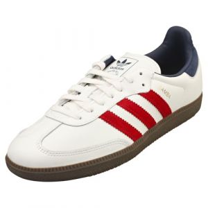 Adidas Originals Samba OG Samba Leather Sneakers IH4881 Schuhe Weiß Trico Herren Damen